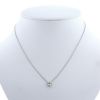 Necklace in white gold and diamond (0,70 carat) - 360 thumbnail