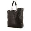 Shopping bag Dior Dior Soft in pelle cannage nera - 00pp thumbnail