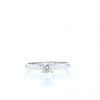 Solitaire ring in white gold and diamond (0,50 ct) - 360 thumbnail