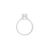 Bague solitaire en or blanc et en diamant (0.73 carat) - Detail D2 thumbnail