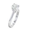 Atelier Collector Square solitaire ring in white gold and diamond (1,03 carat) - Detail D3 thumbnail