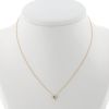 Collier en or jaune et diamant (0,54 carat) - 360 thumbnail