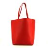 Celine Cabas shopping bag in red grained leather - 360 thumbnail