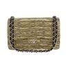 Bolso bandolera Chanel  Timeless Jumbo en charol negro y amarillo - 360 thumbnail