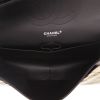 Borsa a tracolla Chanel  Timeless Jumbo in pelle verniciata nera e gialla - Detail D3 thumbnail