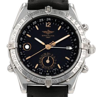 Orologio Breitling Duograph in acciaio Ref: Breitling - B15507  Circa 1994