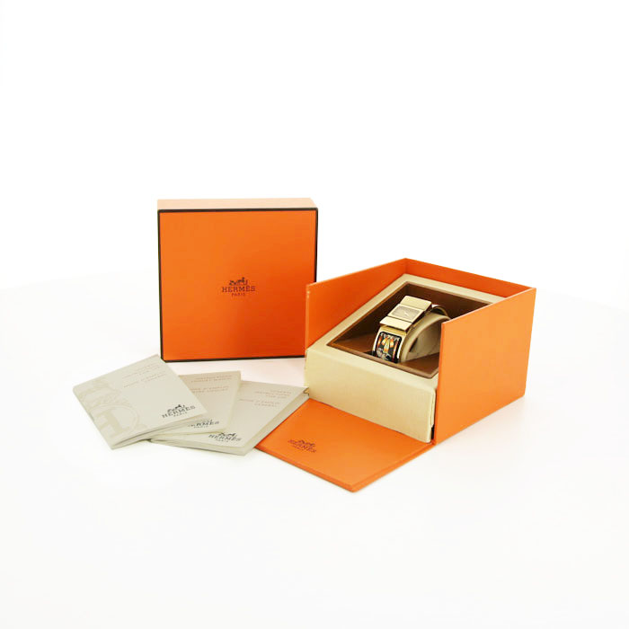 Montre Hermes Loquet en plaqué or Ref :  L01.201 Vers  2000