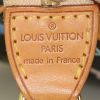 Louis Vuitton Pochette accessoires pouch in black multicolor monogram canvas and natural leather - Detail D3 thumbnail