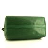 Bolso de mano Louis Vuitton Speedy 25 cm en cuero Epi verde - Detail D4 thumbnail