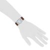 Hermes Cape Cod watch in stainless steel Ref:  CC1.710 Circa  2000 - Detail D1 thumbnail