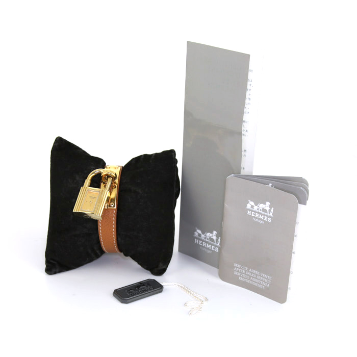 Reloj Hermes Kelly-Cadenas de oro chapado Circa  1995 - Detail D2