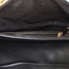Dior Saddle handbag in multicolor canvas and black leather - Detail D3 thumbnail