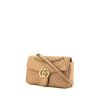 Gucci GG Marmont shoulder bag in nude quilted leather - 00pp thumbnail