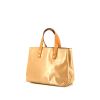 Louis Vuitton Reade handbag in beige monogram patent leather and natural leather - 00pp thumbnail