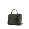 Celine Belt handbag in green grained leather - 00pp thumbnail