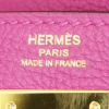 Bolso de mano Hermès Kelly 28 cm en cuero togo púrpura - Detail D4 thumbnail