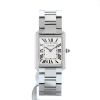 Cartier Tank Solo watch in stainless steel Ref:  3169 Circa  2010 - 360 thumbnail