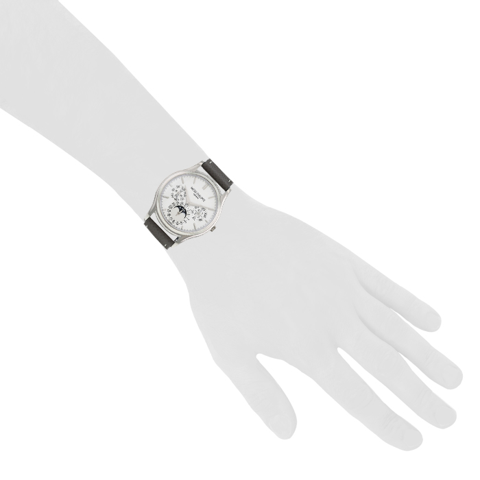 Patek Philippe Grande Complication watch in white gold Ref: 5140 Circa 2009 - Detail D1