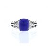 David Yurman ring in silver,  lapis-lazuli and diamonds - 360 thumbnail