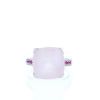 Mauboussin Petite Rose d'Amour ring in white gold,  quartz and sapphires - 360 thumbnail