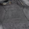 Celine Sac Sangle handbag in dark grey grained leather - Detail D2 thumbnail