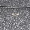 Celine Sac Sangle handbag in dark grey grained leather - Detail D3 thumbnail
