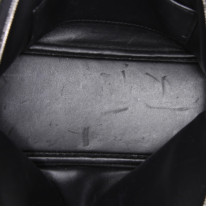 Borsa Hermes Bolide mini in capra nera - Detail D3