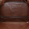 Borsa Hermes Birkin 35 cm in struzzo marrone - Detail D2 thumbnail