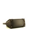 Celine Luggage handbag in grey and yellow leather - Detail D4 thumbnail