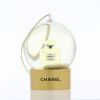 Boule à neige Chanel en plexiglas transparent et plexiglas noir - 360 Front thumbnail