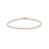 Bracelet ligne en or rose et diamants (1,06 carat) - 00pp thumbnail