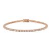 bracelet in pink gold and diamonds - 00pp thumbnail