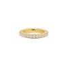 Half-flexible wedding ring in yellow gold and diamonds (1,23 carat) - 00pp thumbnail