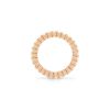 Half-flexible wedding ring in pink gold and diamonds (1,23 carat) - Detail D2 thumbnail