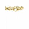 Articulated Vintage bracelet in yellow gold - 360 thumbnail