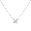 Tiffany & Co Victoria large model necklace in platinium and diamonds - 00pp thumbnail