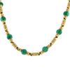 Boucheron necklace in yellow gold and chrysoprase - 00pp thumbnail