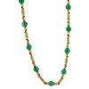 Boucheron necklace in yellow gold and chrysoprase - Detail D1 thumbnail