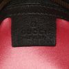 Gucci GG Marmont shoulder bag in black velvet - Detail D4 thumbnail