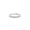 Fede nuziale Tiffany & Co in oro bianco e diamanti - 00pp thumbnail