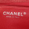 Chanel Timeless Maxi Jumbo handbag in red quilted grained leather - Detail D4 thumbnail