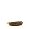 Borsa Louis Vuitton Croissant in tela monogram marrone e pelle naturale - Detail D4 thumbnail
