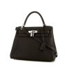 Hermès Kelly 28 cm handbag in black togo leather - 00pp thumbnail