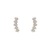 Vintage earrings in pink gold and diamonds - 00pp thumbnail