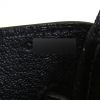 Bolso de mano Hermes Birkin 35 cm en cuero box negro - Detail D4 thumbnail