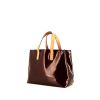 Louis Vuitton Reade handbag in burgundy monogram patent leather and natural leather - 00pp thumbnail