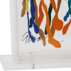 Arman, "Harpe de couleurs", sculpture en plexiglas imprimé en sérigraphie, édition Artcurial, signée, numérotée et datée, de 1975 - Detail D4 thumbnail