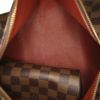 Borsa Louis Vuitton Papillon in tela a scacchi ebana e pelle marrone - Detail D2 thumbnail
