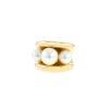 Poiray Fidji 1990's ring in yellow gold and cultured pearls - 00pp thumbnail