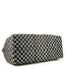 Louis Vuitton Keepall Editions Limitées weekend bag in black and white damier distorted canvas - Detail D5 thumbnail